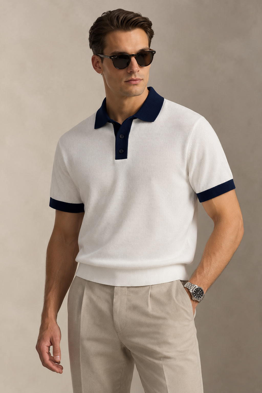 Button Polo Shirt