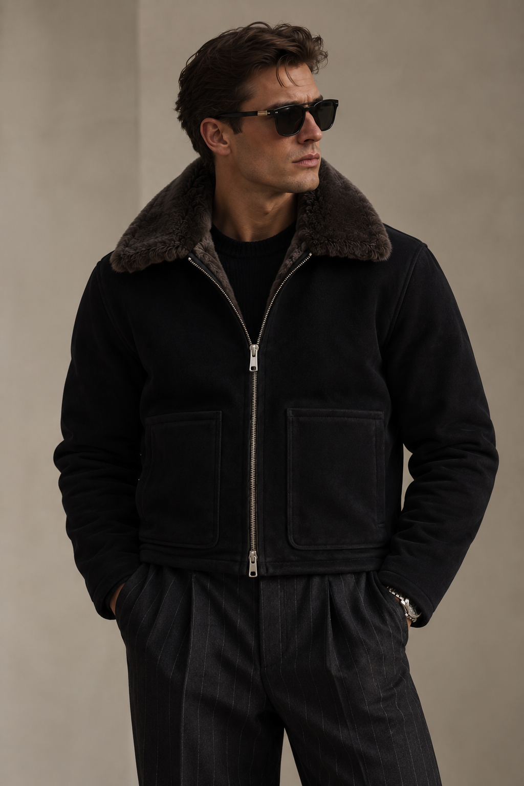 Fur coat