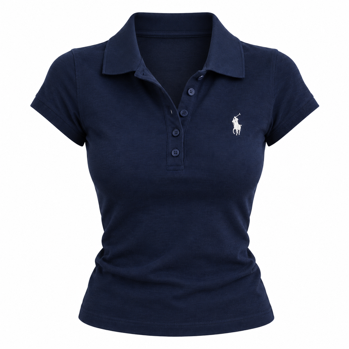Navy Women’s button polo